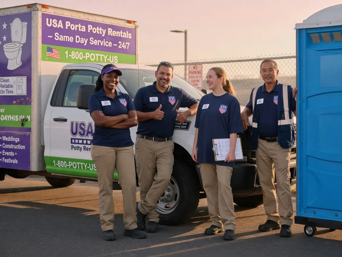 Porta Potty Rental company in Osterburg, PA